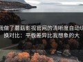 我做了蘑菇影视官网的清晰度自动切换对比：平板差异比我想象的大